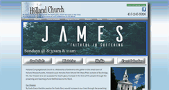 Desktop Screenshot of hollandchurch.org